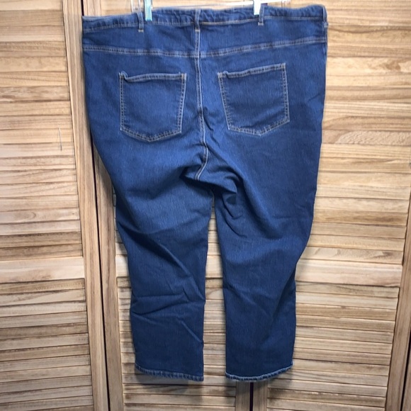 Woman Within Women's Plus Size Jeans Denim 24W Petite - Picture 3 of 6